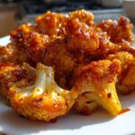 Air Fryer Buffalo Cauliflower