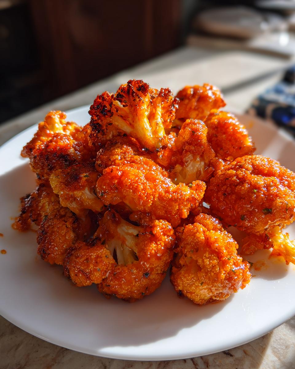 Air Fryer Buffalo Cauliflower - detail 3