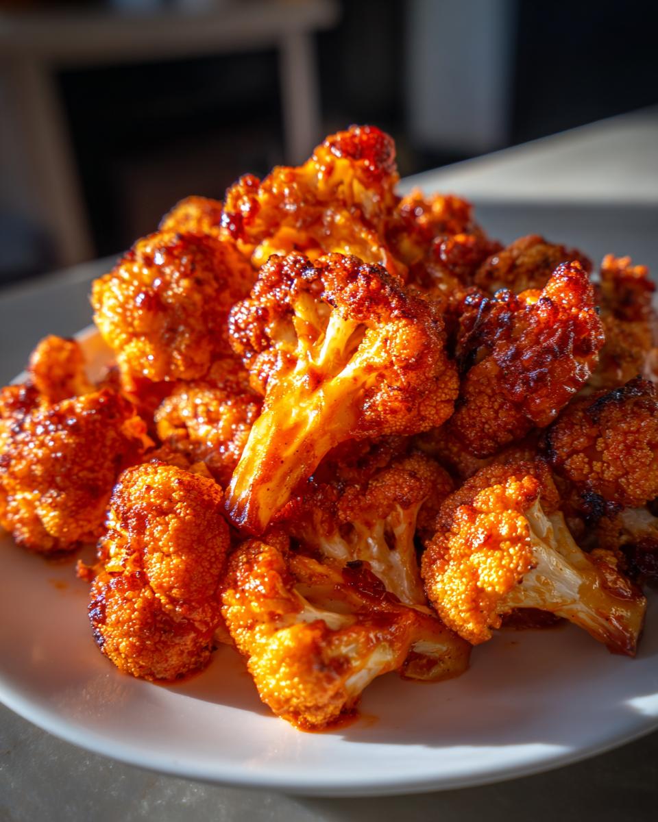 Air Fryer Buffalo Cauliflower Recipe - detail 2