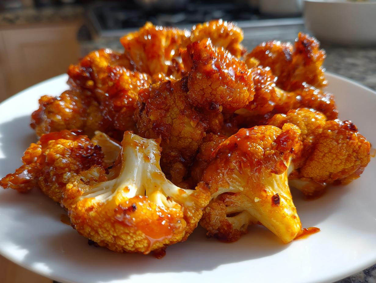 Unbelievably Tasty Air Fryer Buffalo Cauliflower in 25 Min