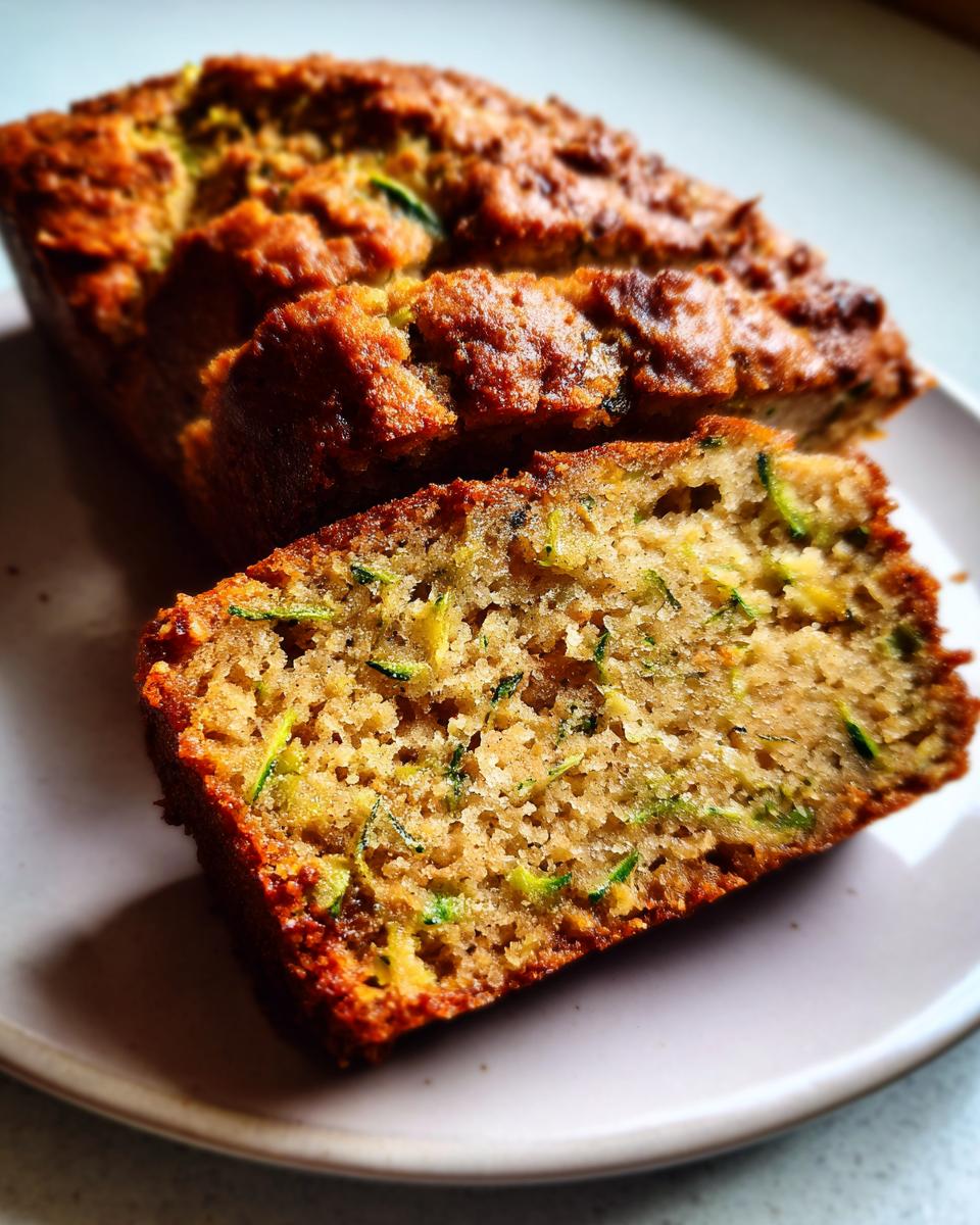 Almond Flour Zucchini Bread - detail 1