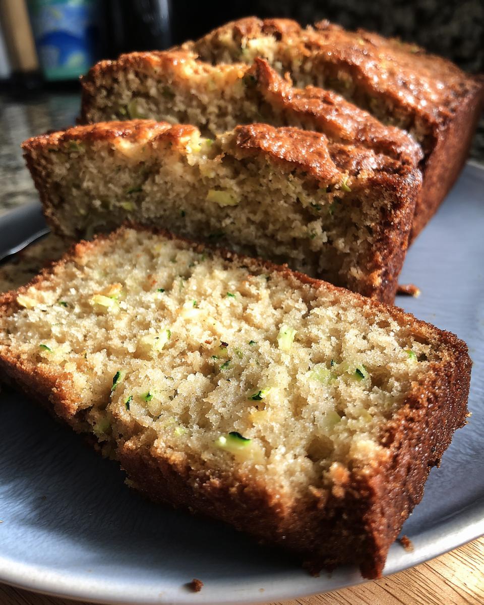 Almond Flour Zucchini Bread - detail 2
