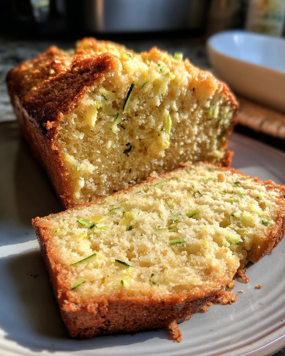 Almond Flour Zucchini Bread - detail 3