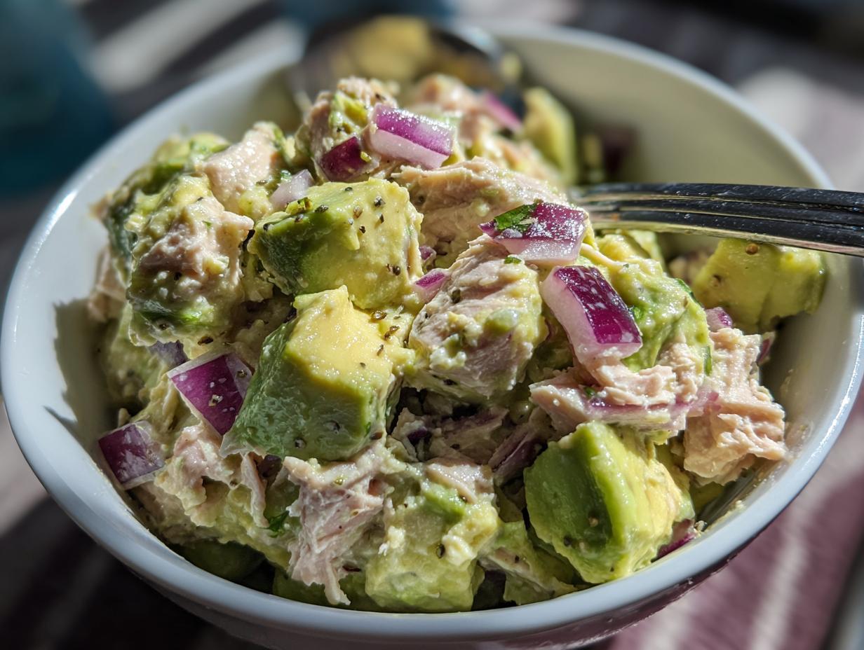 Avoid Gross Avocado Tuna Salad Recipe, Just Try It