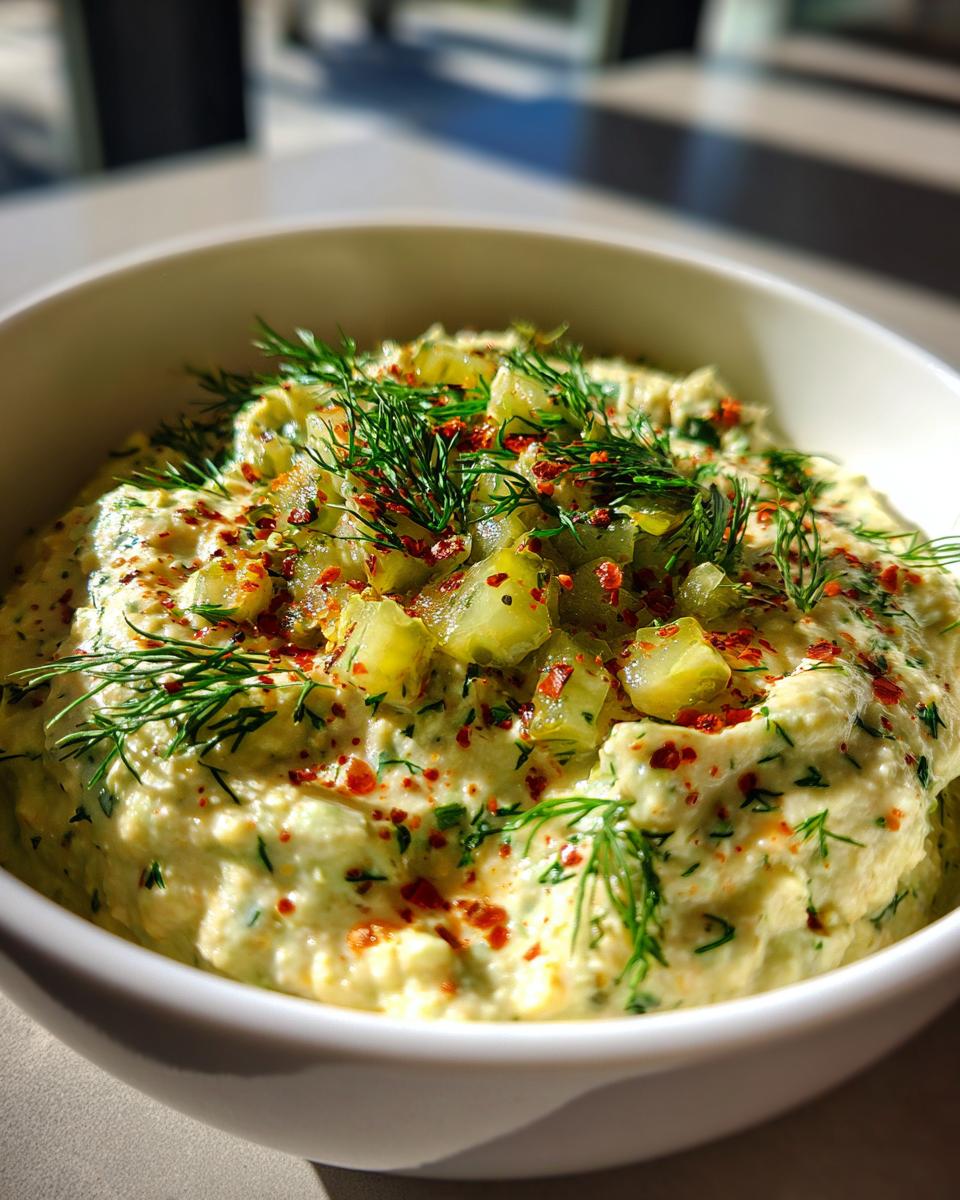 Best Dill Pickle Hummus - detail 3