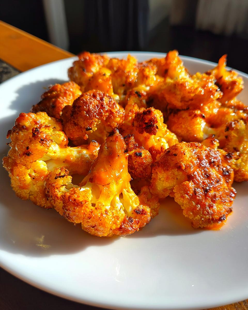 Cauliflower Buffalo Bites {with video} - detail 1