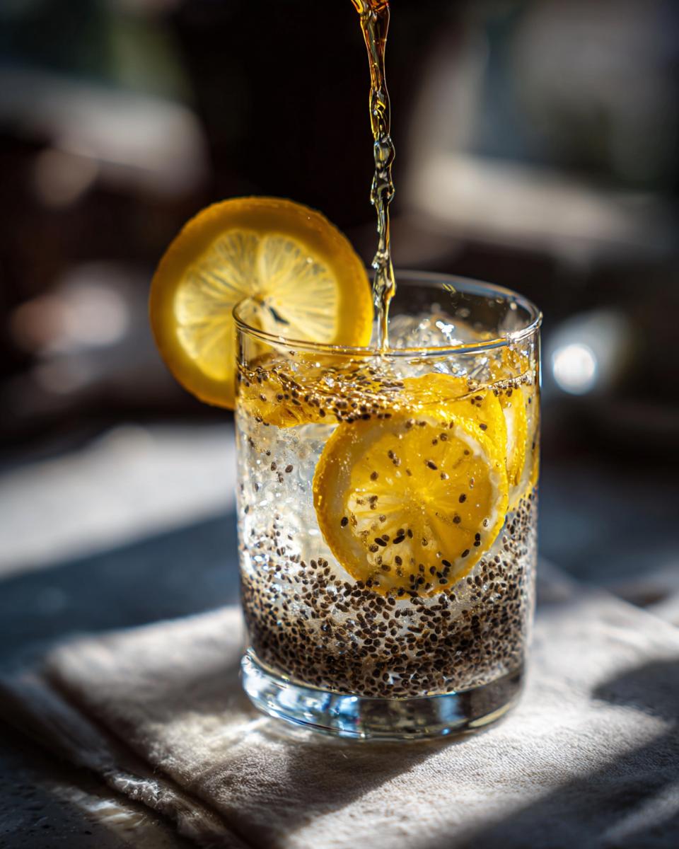 Chia Seed Drink for a Healthy Boost - detail 1