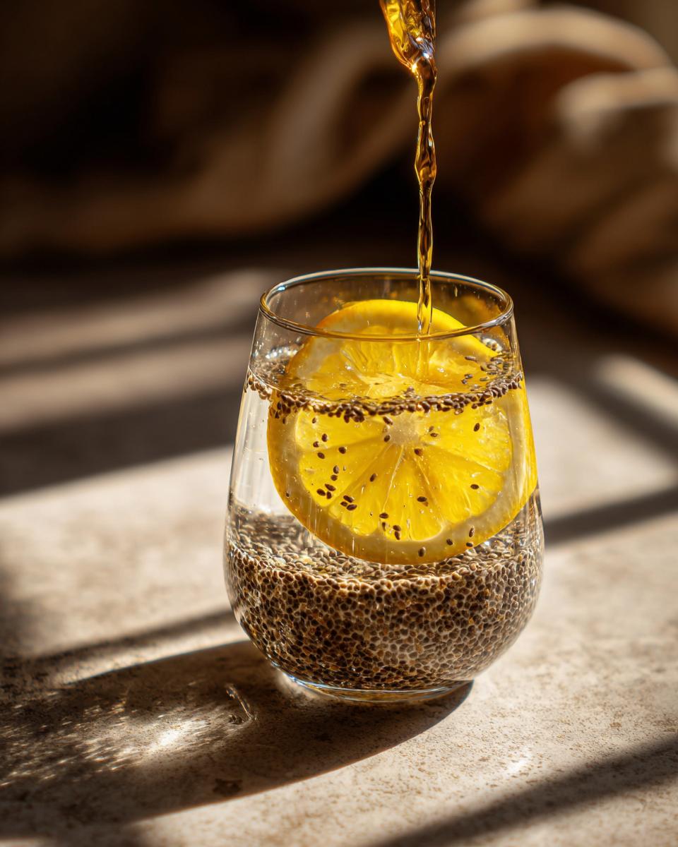 Chia Seed Drink for a Healthy Boost - detail 3