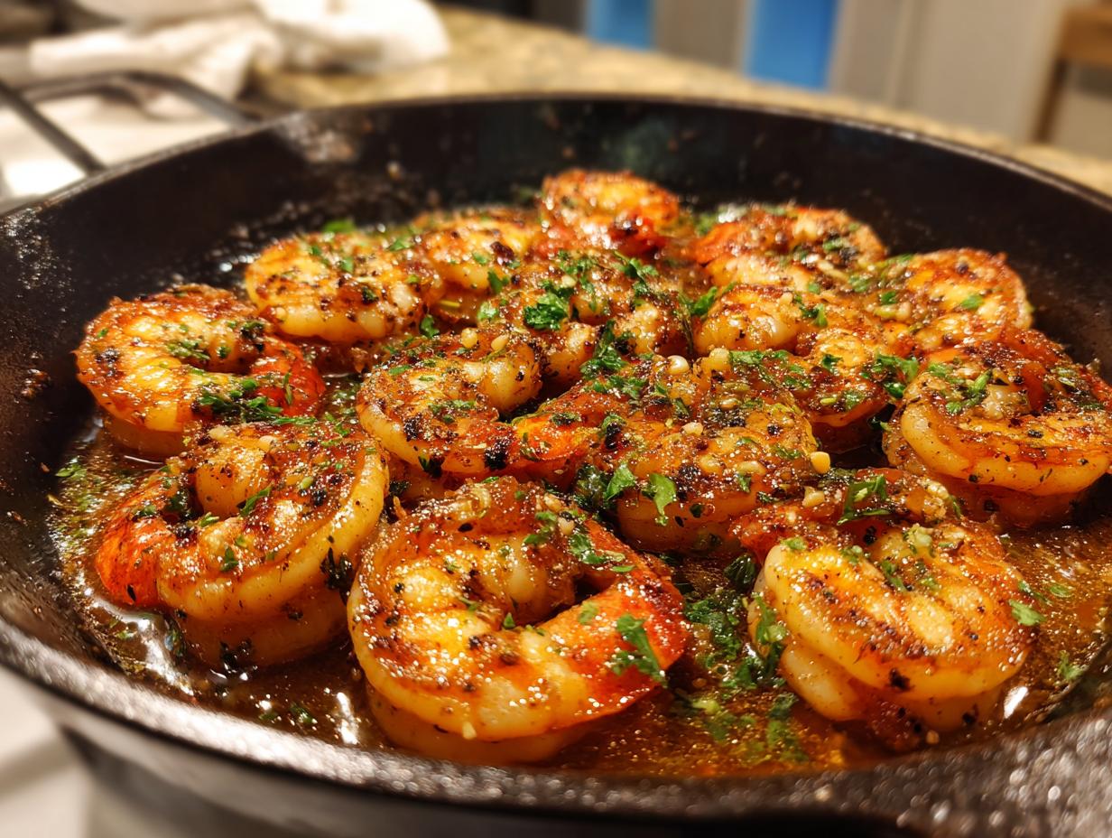 Easy Honey Butter Shrimp Skillet: Shockingly Fast 15-Min