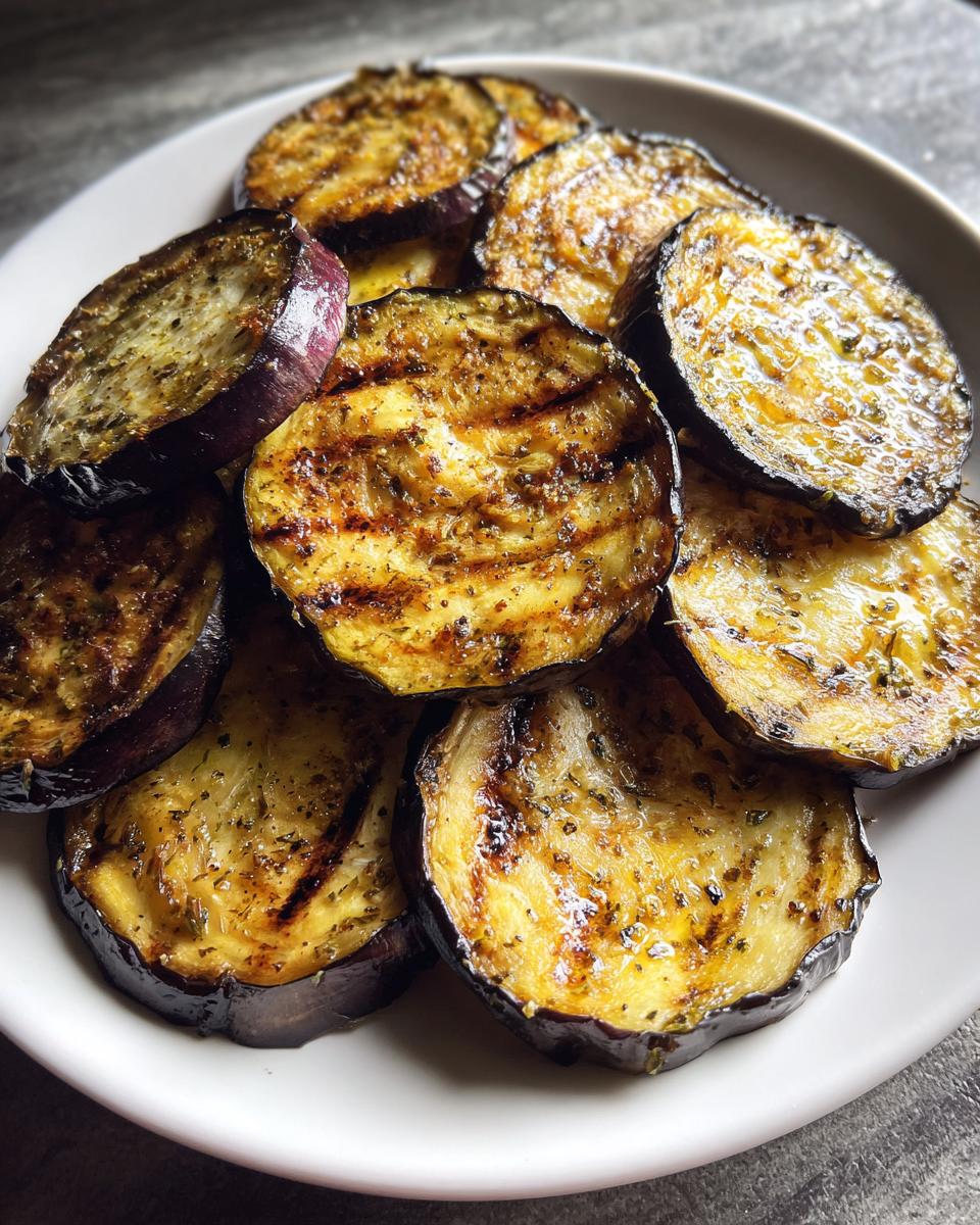 Easy Keto Grilled Eggplant - detail 1