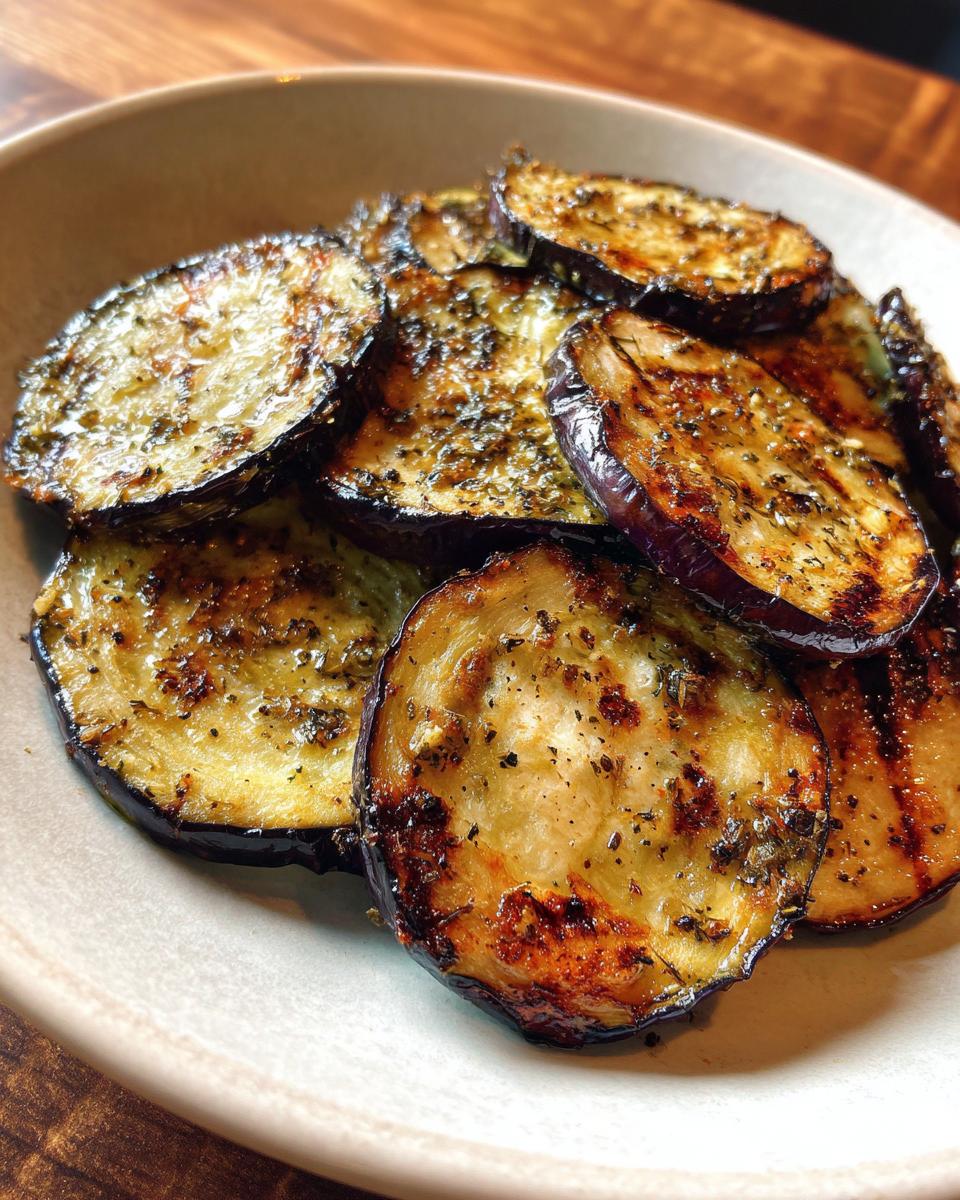 Easy Keto Grilled Eggplant - detail 2