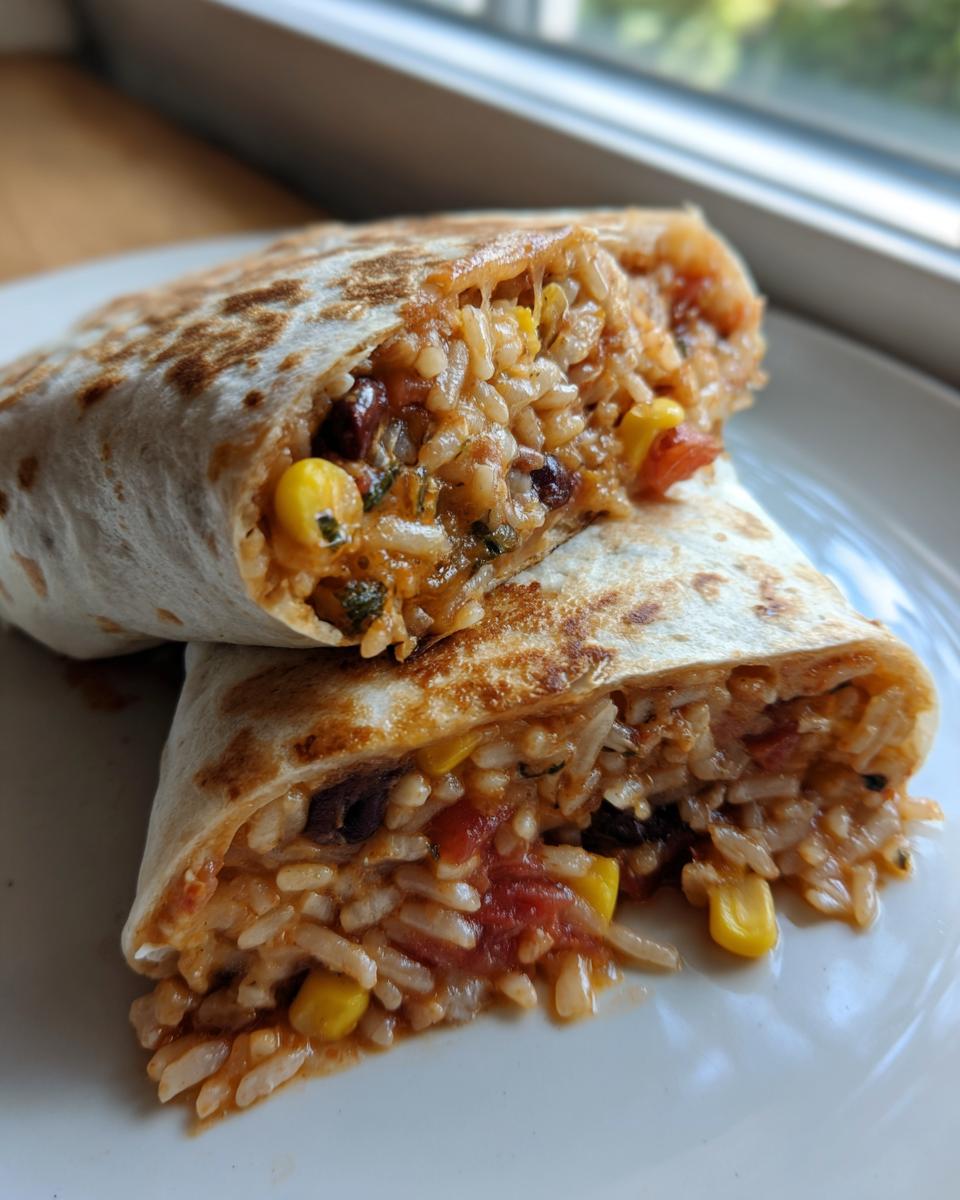 Easy To Make Veggie Burritos - detail 2