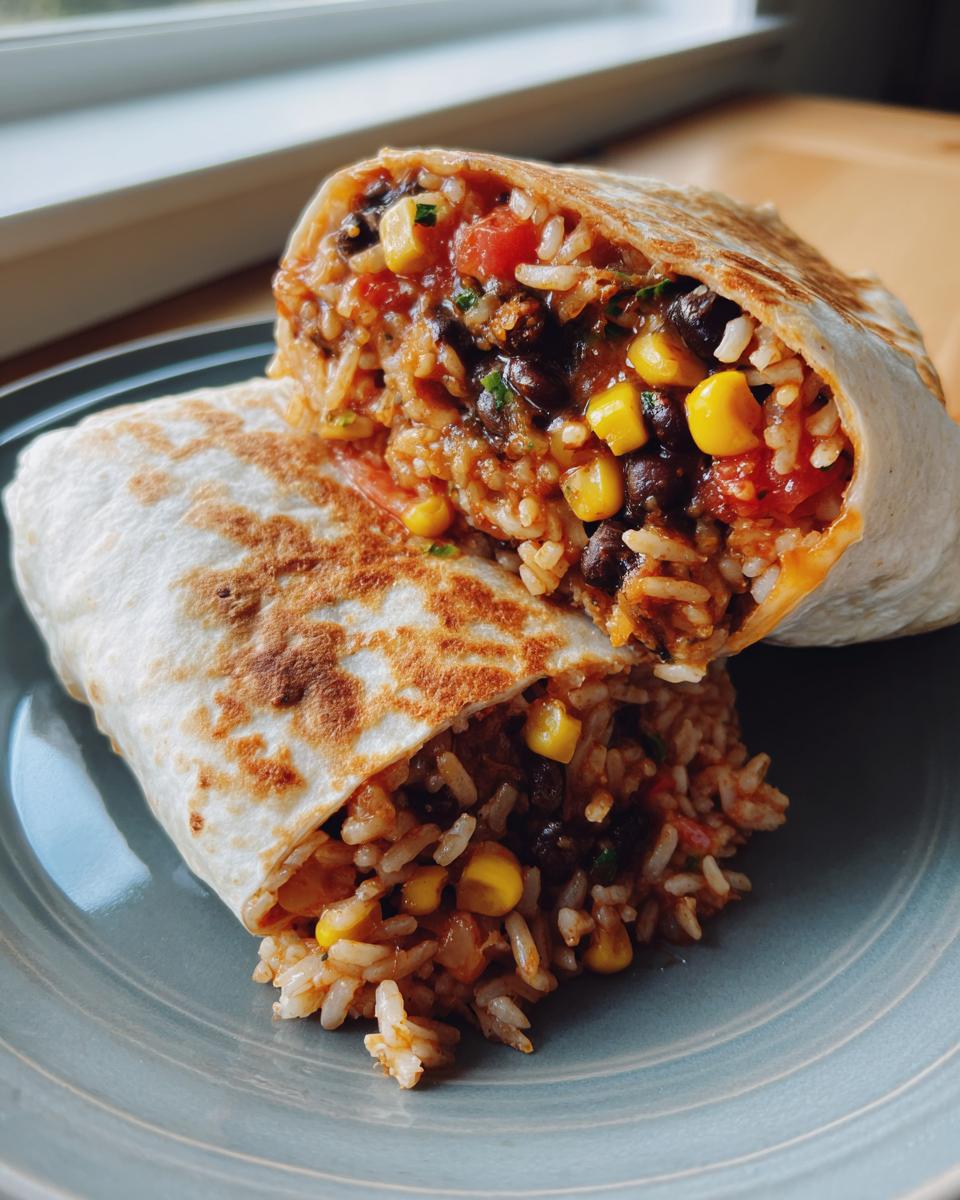 Easy To Make Veggie Burritos - detail 3