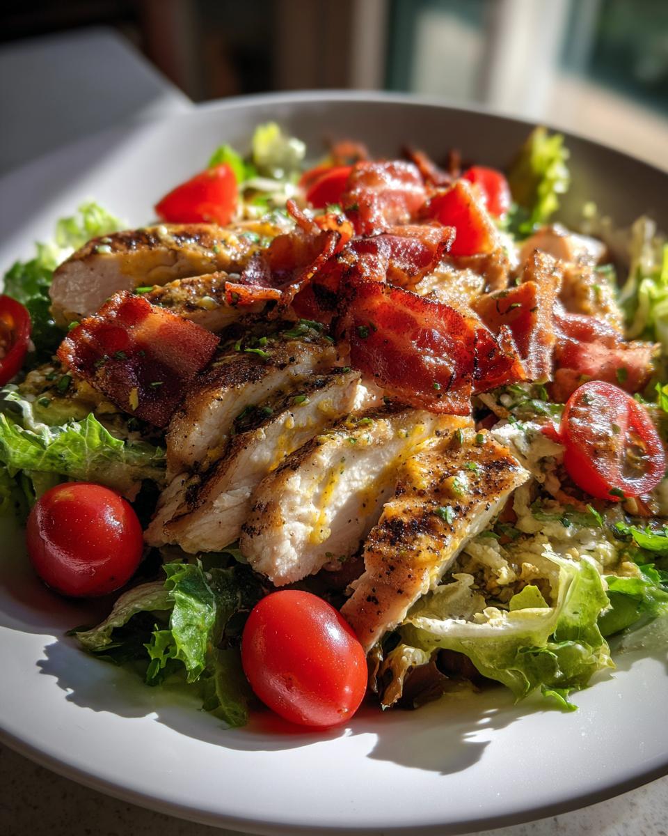 Fresh Lemon Grilled Chicken Blt Salad - detail 1