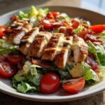 Fresh Lemon Grilled Chicken Blt Salad