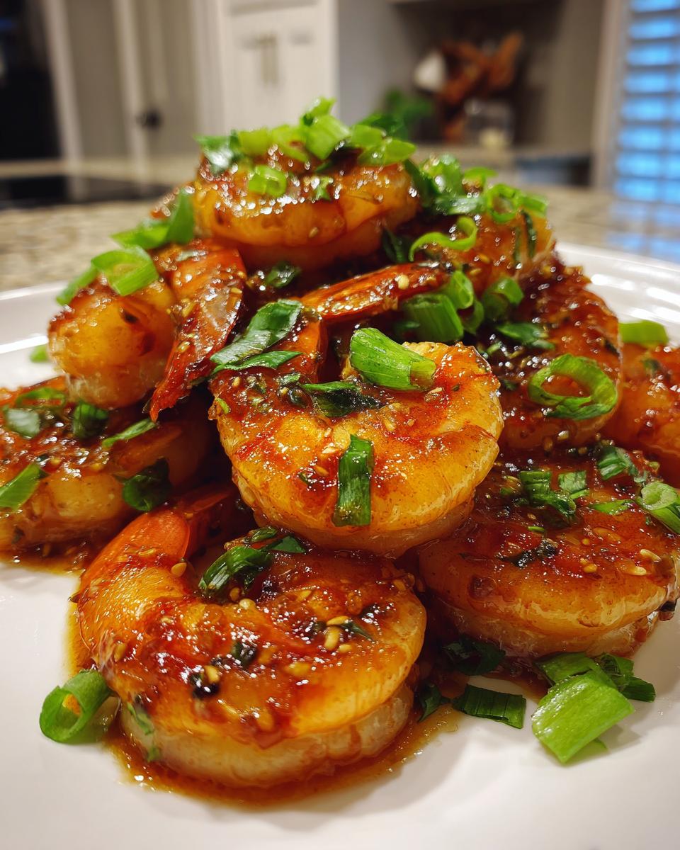 High-Protein Honey Garlic Shrimp - detail 1