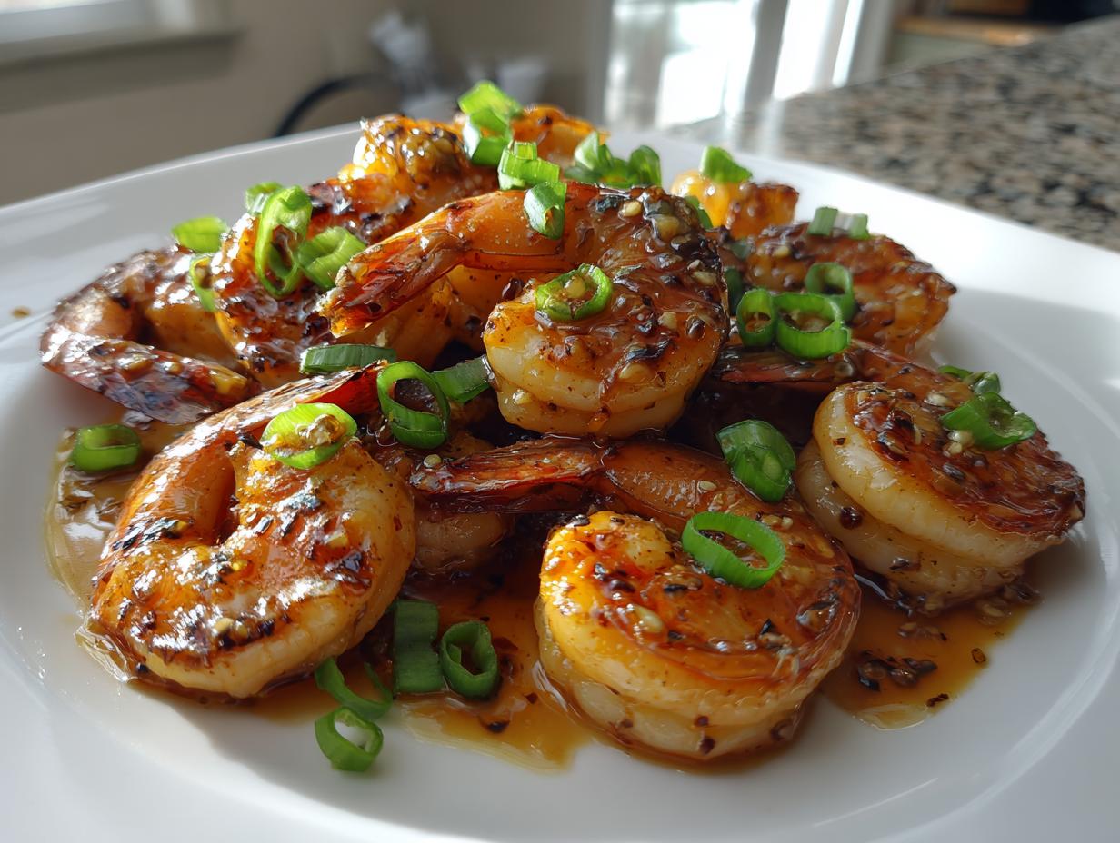 Devilish 15-Minute High-Protein Honey Garlic Shrimp