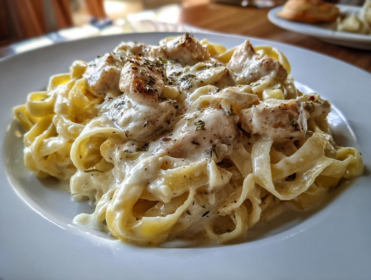Delicious Low Calorie Chicken Alfredo Under 400 Calories
