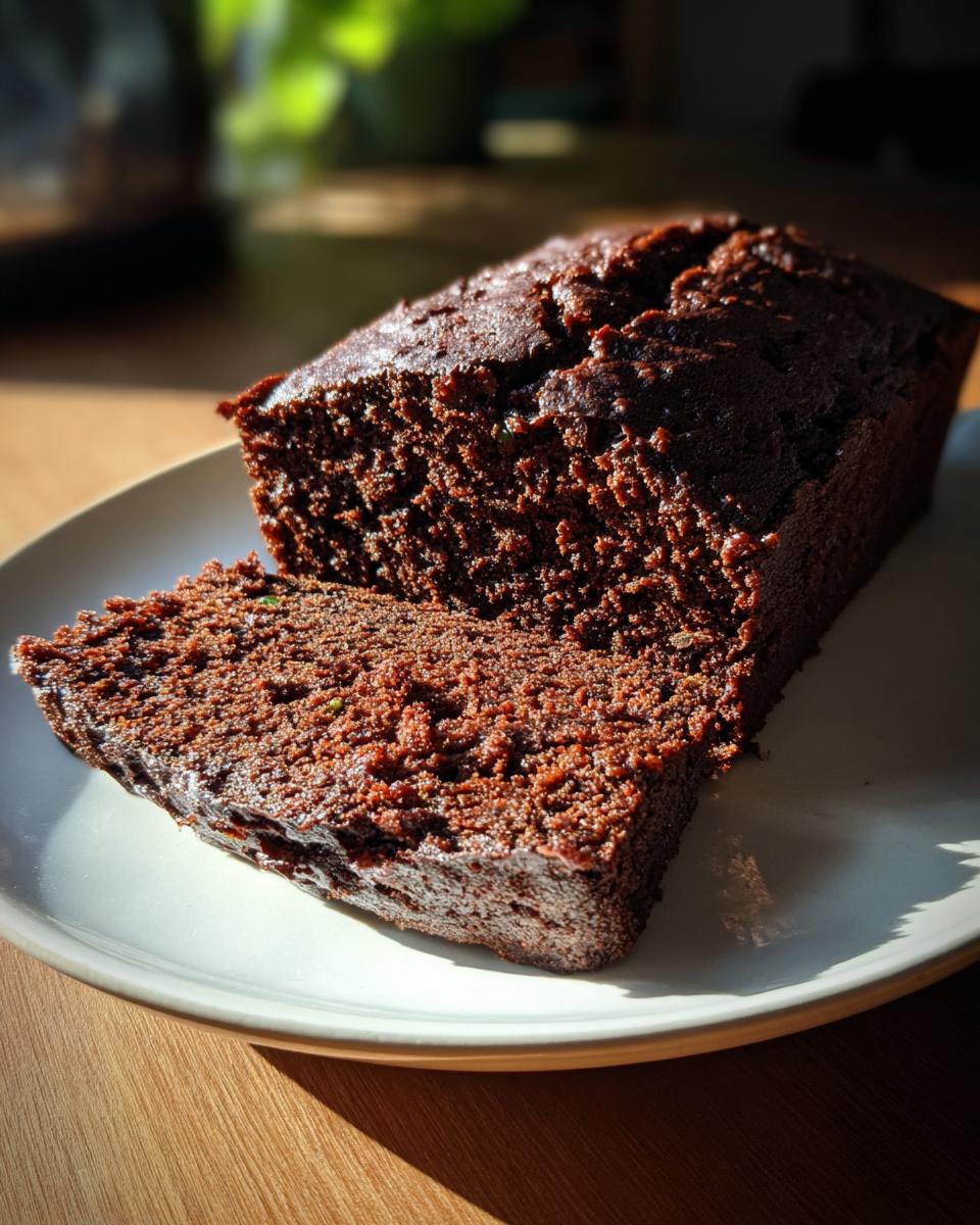 Moist Chocolate Zucchini Snack Cake - detail 3