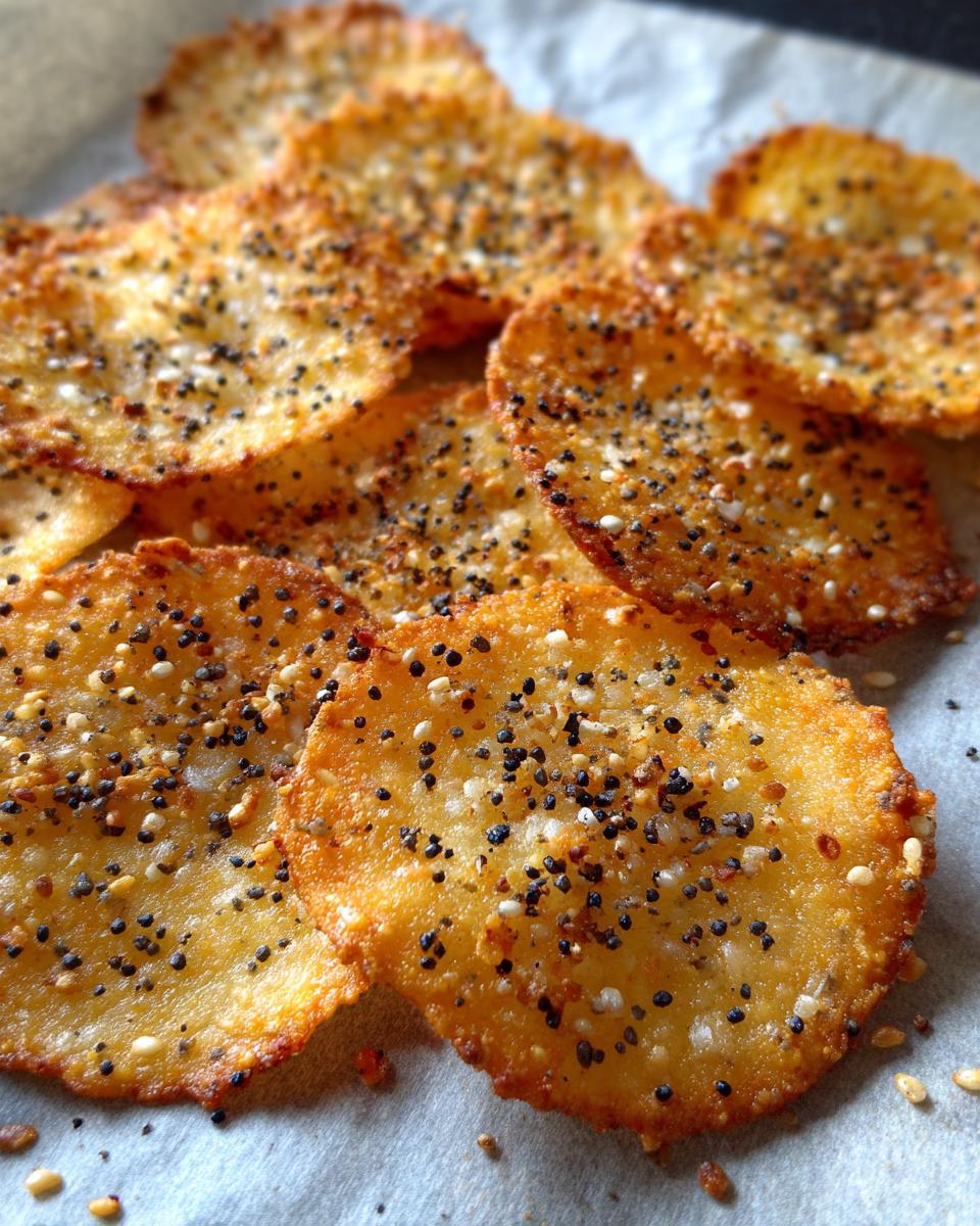 Quick & Easy Everything Bagel Cheese Chips - detail 1