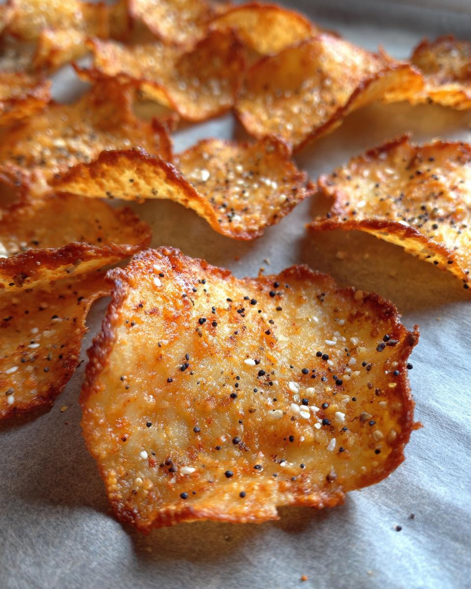 Quick & Easy Everything Bagel Cheese Chips - detail 2