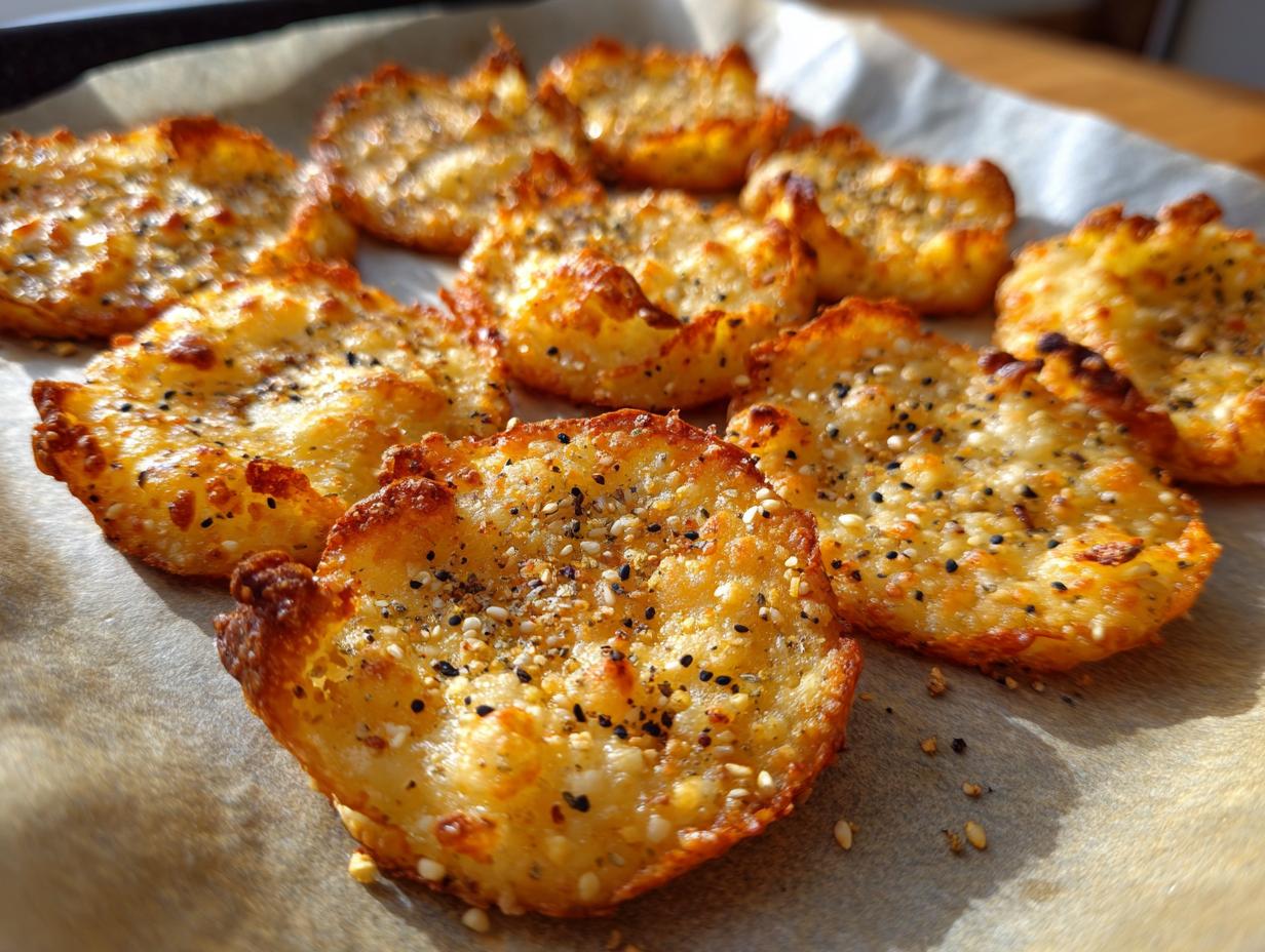 Quick & Easy, Delicious 2-Ingredient Cheese Chips