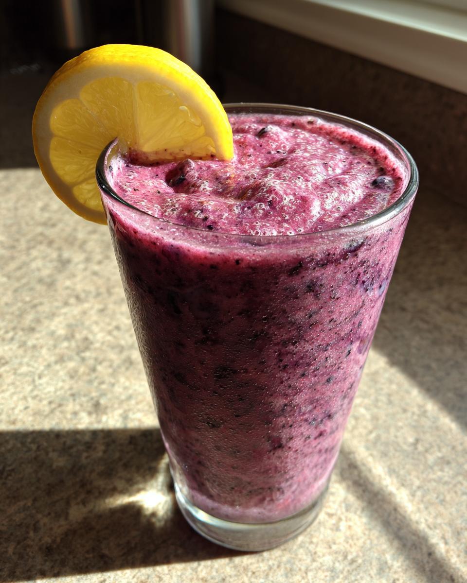 Refreshing Anti-Inflammatory Lemon-Blueberry Smoothie Recipe - detail 1