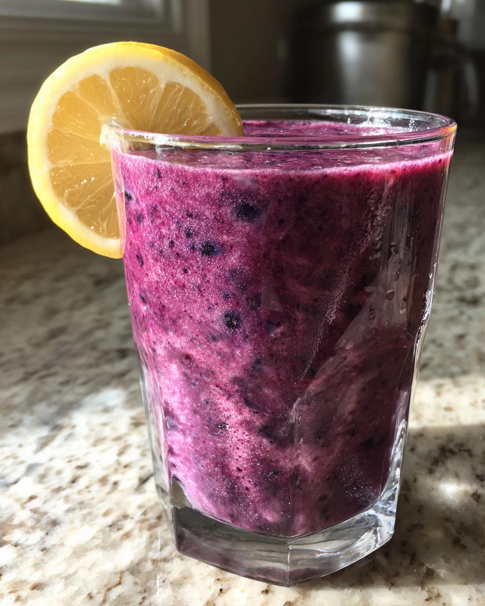 Refreshing Anti-Inflammatory Lemon-Blueberry Smoothie Recipe - detail 2