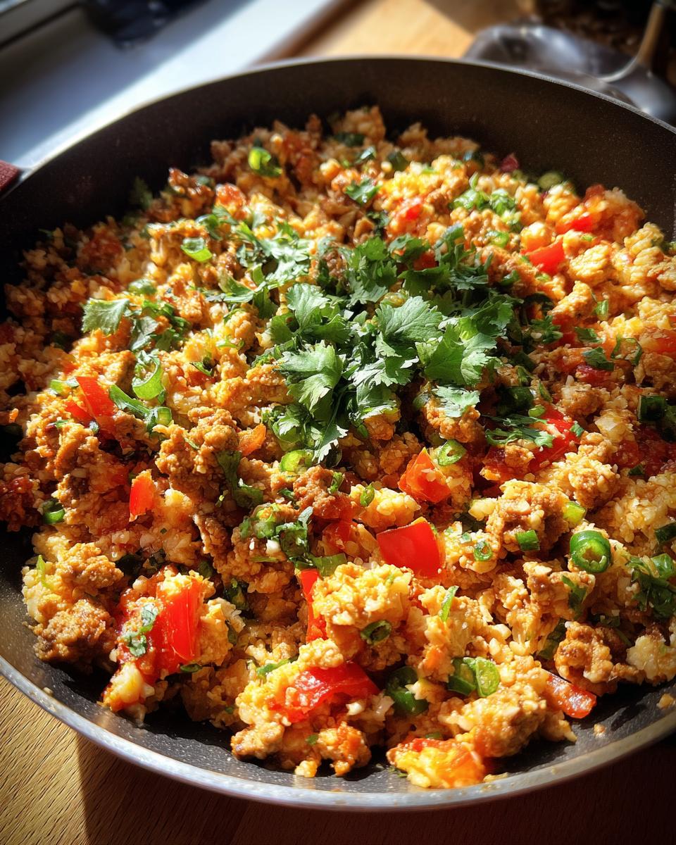 Spicy Cauliflower Rice With Ground Turkey - detail 1