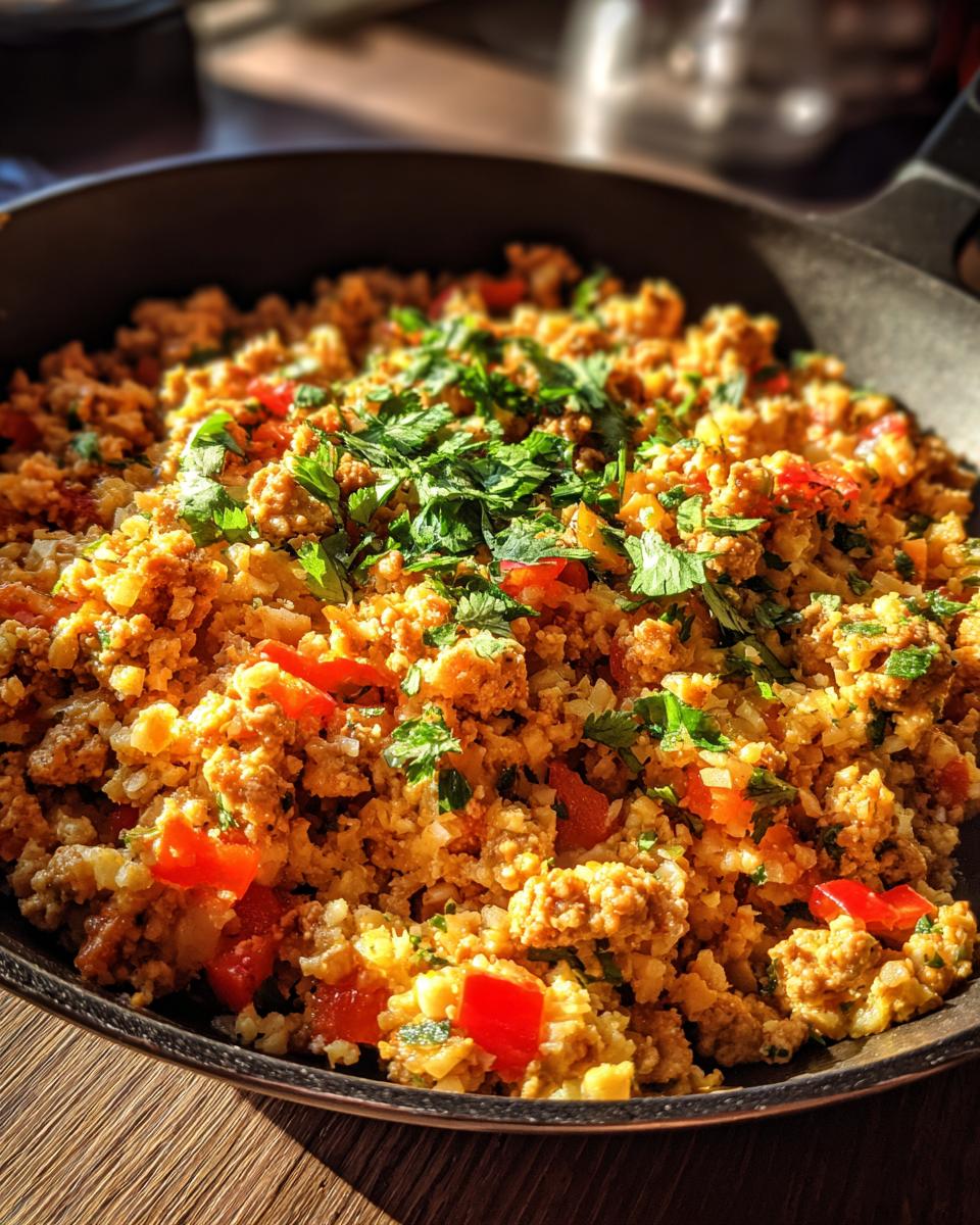 Spicy Cauliflower Rice With Ground Turkey - detail 2