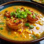 new orleans louisiana shrimp-and corn bisque