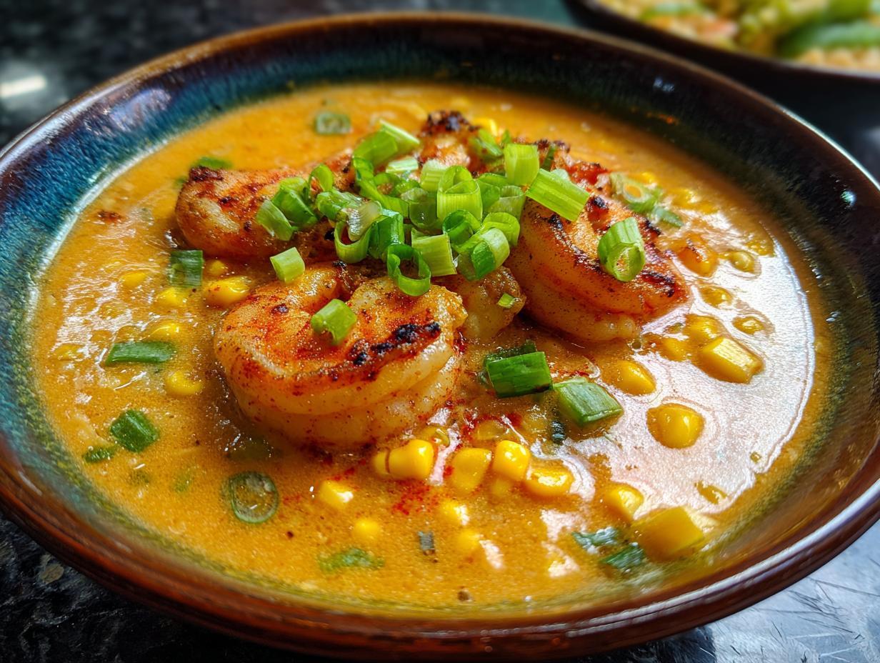 New Orleans Louisiana Shrimp-and Corn Bisque: Sinful!