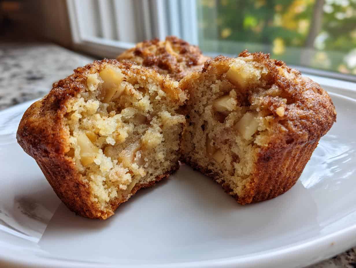 Scrumptious Apple Cinnamon Greek Yogurt Muffins in 35 Min