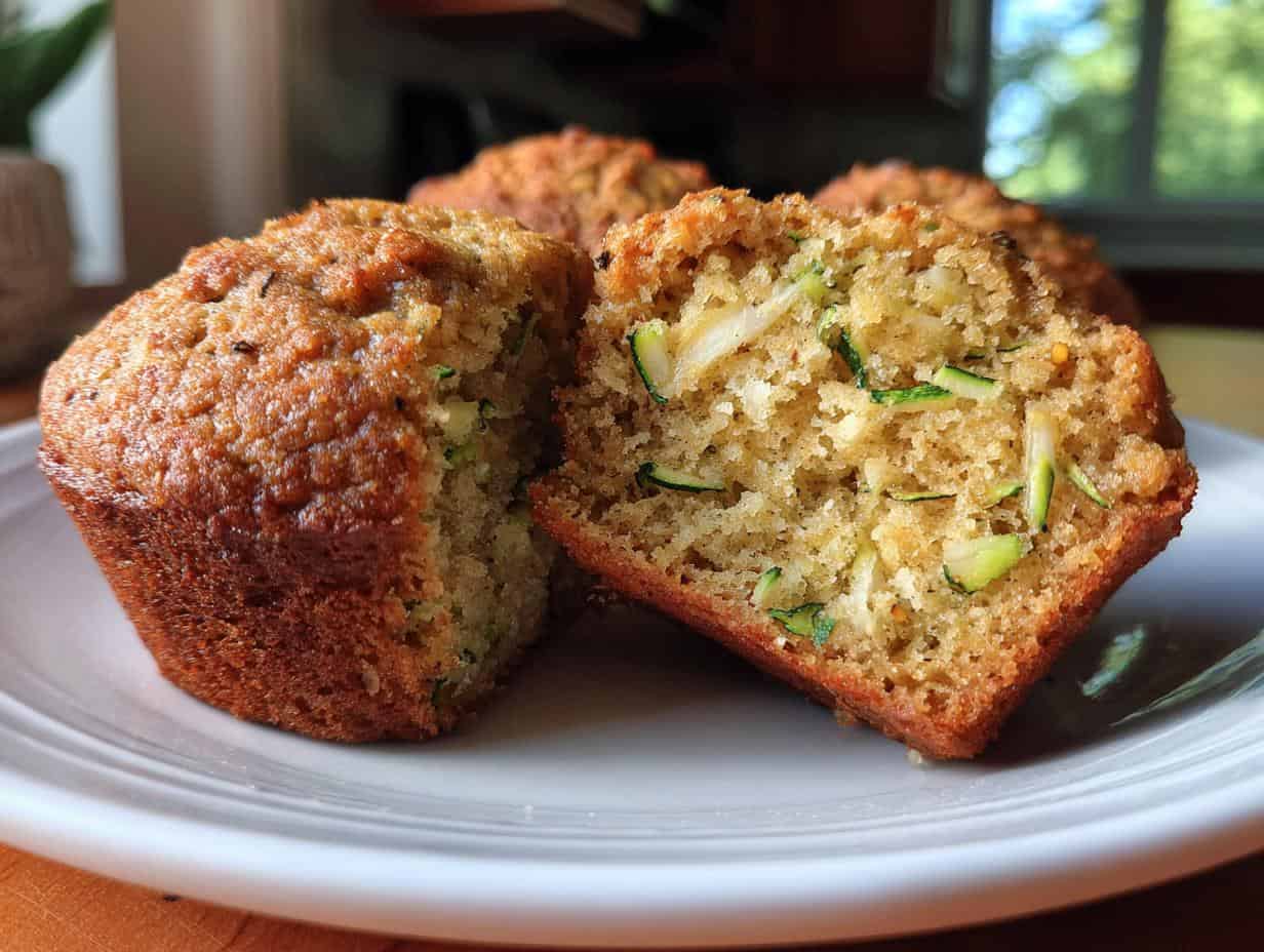 Delicious Apple Cinnamon Zucchini Muffins