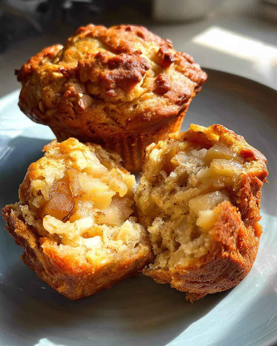 Apple Oatmeal Muffins - detail 2