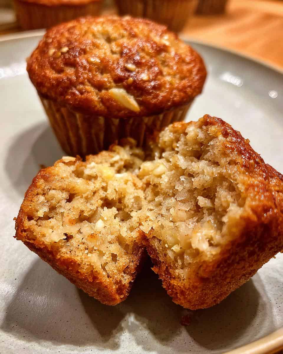 Apple Oatmeal Muffins - detail 3