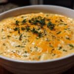 Cheddar Garlic Herb Potato Soup