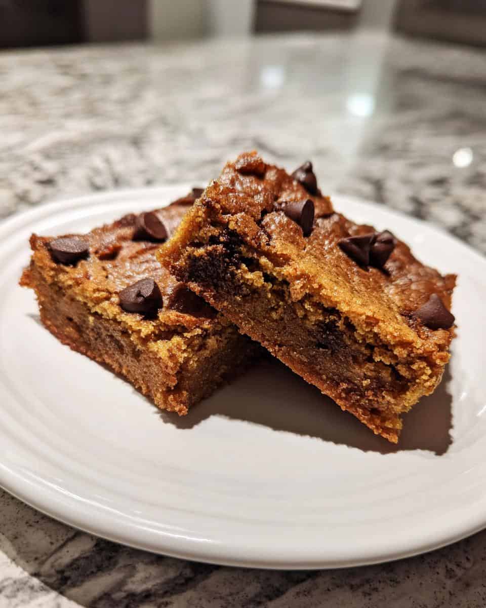 Chewy Pumpkin Blondies with Fall Spices - detail 2