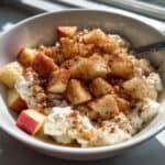 Cinnamon Apple Cottage Cheese Bites : Healthy Snack