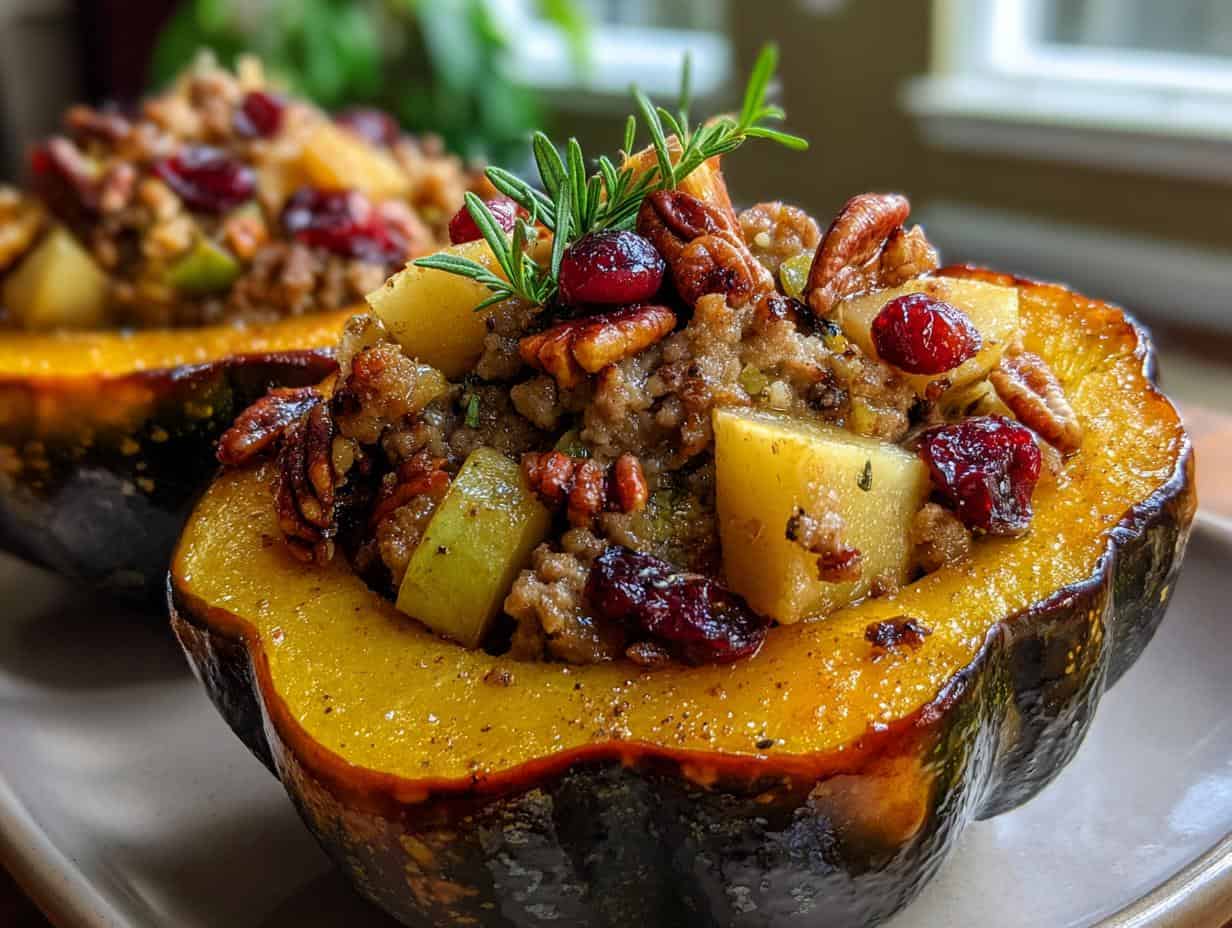Cozy Stuffed Acorn Squash: 2 Steps to Irresistible Fall