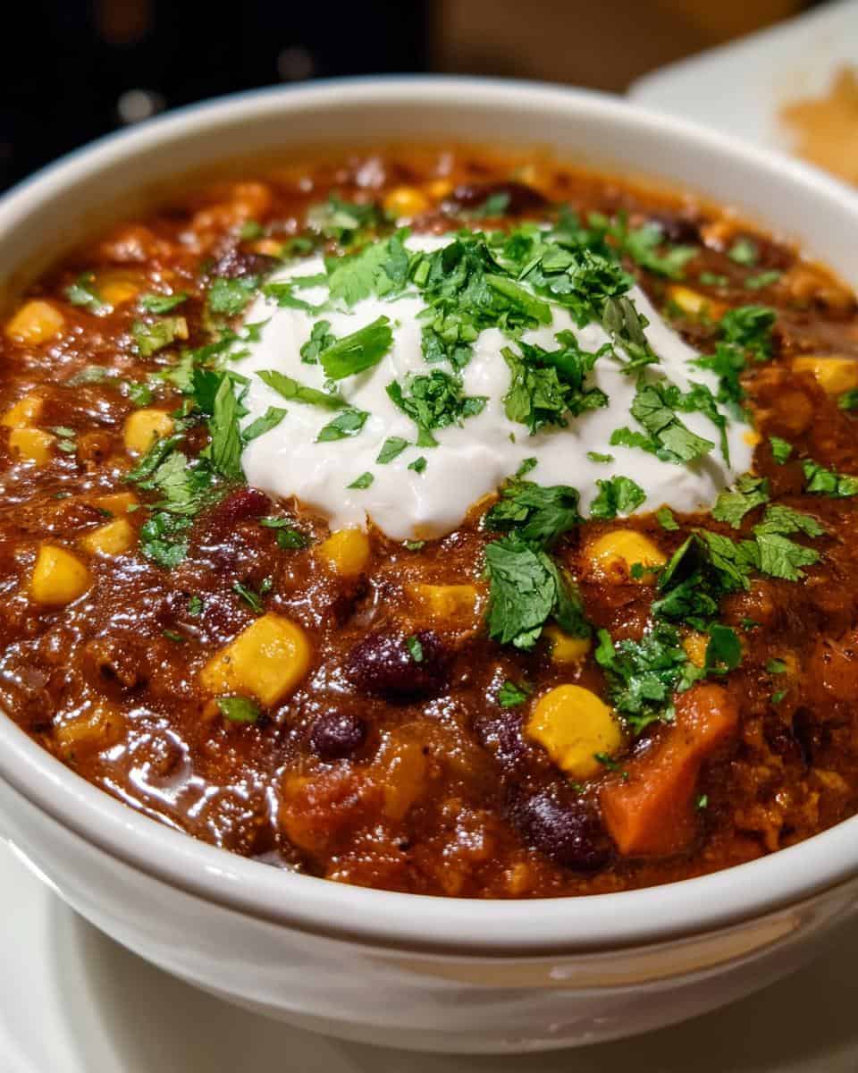 Cozy Vegetarian Chili for Cold Nights - detail 2