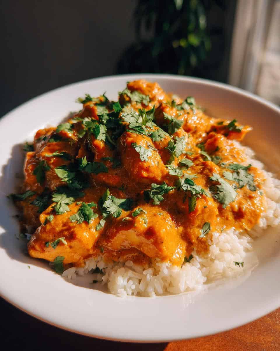 Creamy Butternut Squash Butter Chicken - detail 1