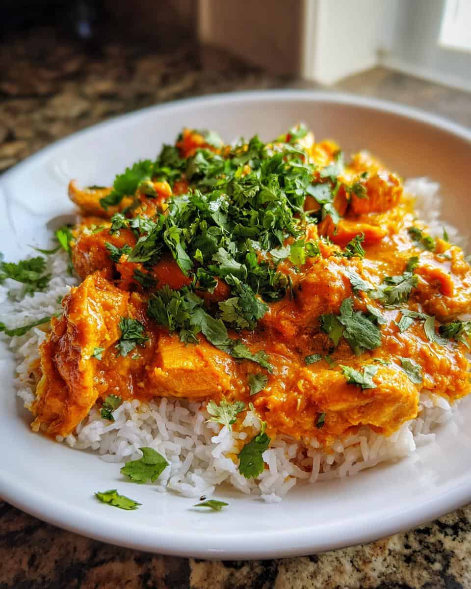 Creamy Butternut Squash Butter Chicken - detail 2