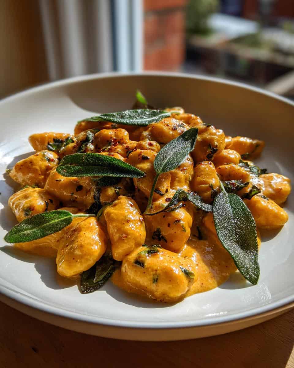 Creamy Pumpkin Gnocchi Recipe for Fall - detail 1