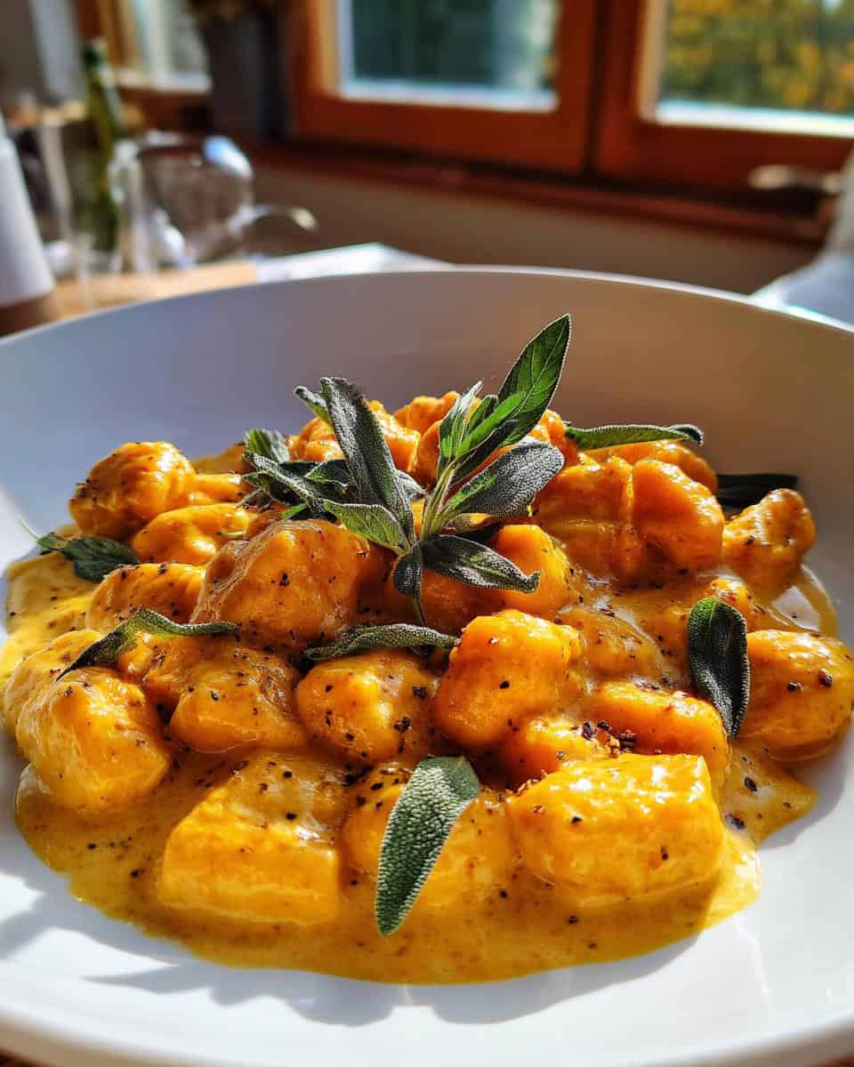 Creamy Pumpkin Gnocchi Recipe for Fall - detail 2