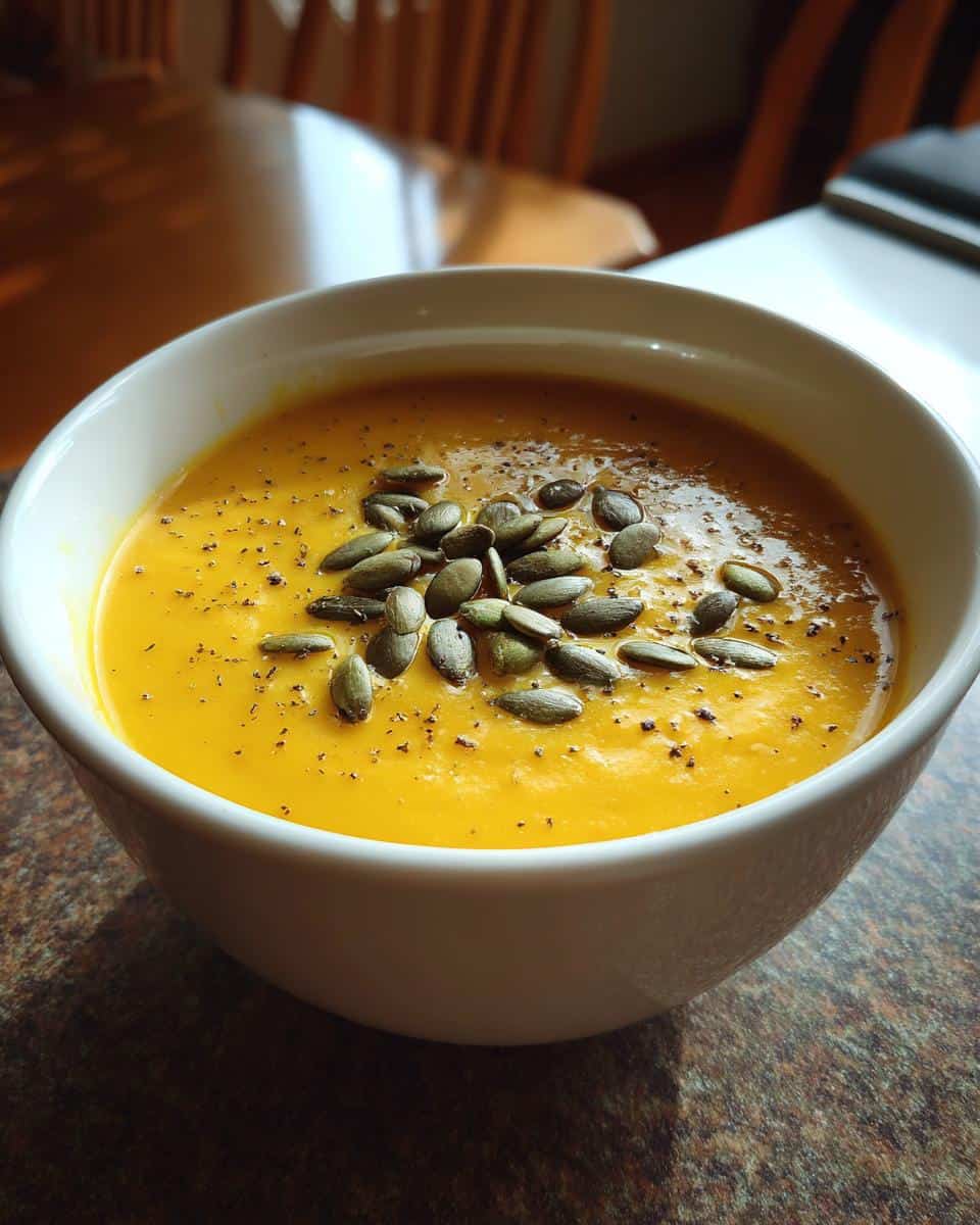 Creamy Roasted Pumpkin Soup Recipe - detail 1
