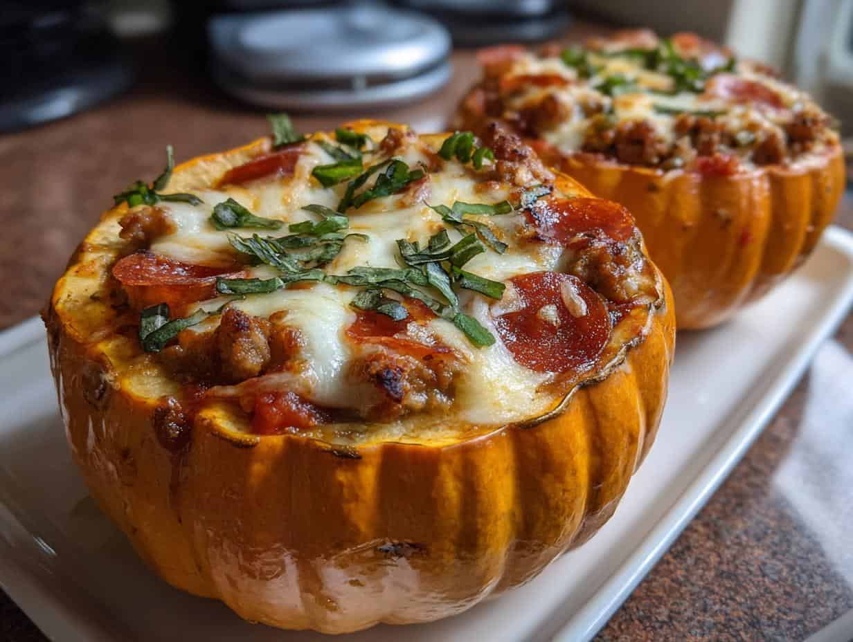 Easy Pizza-Stuffed Pumpkins: A Wicked Halloween Dinner