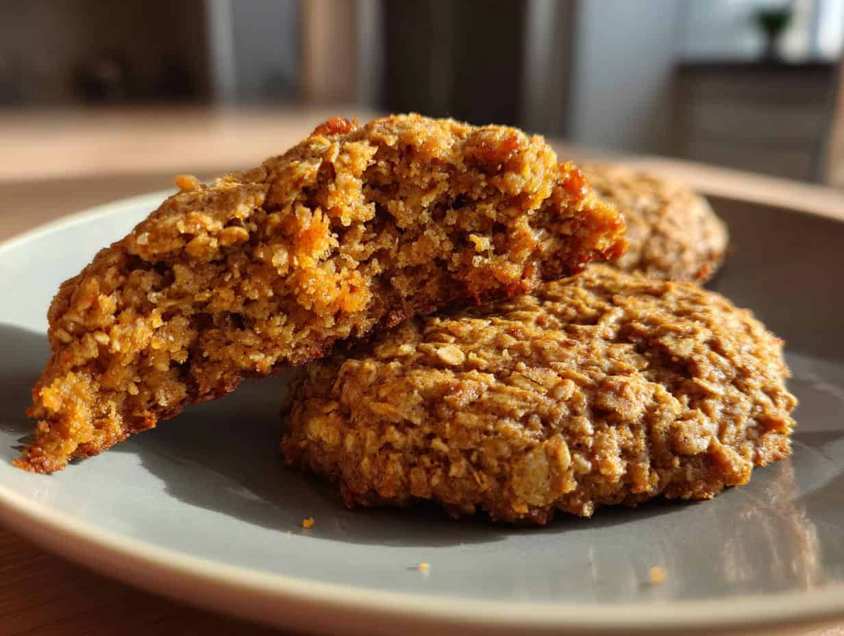 Disgustingly Easy Pumpkin Oat Cookies: A Healthy Snack