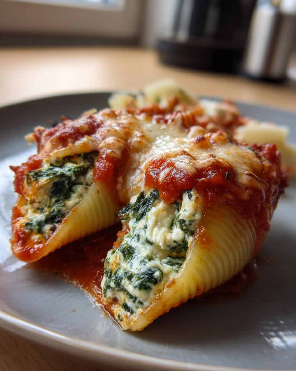 Easy Spinach and Ricotta Stuffed Shells – A Healthy Veggie Dinner - detail 3