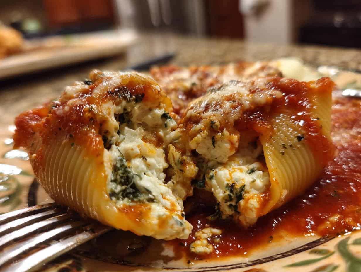Easy Spinach and Ricotta Stuffed Shells: Conquer Dinner